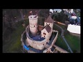 Zamek Będzin widziany z drona MAVIC AIR  4K